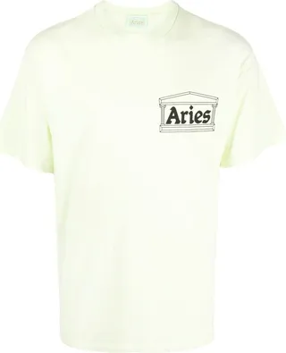 chest logo-print detail T-shirt