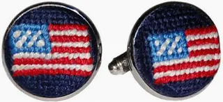 American Flag Cufflinks