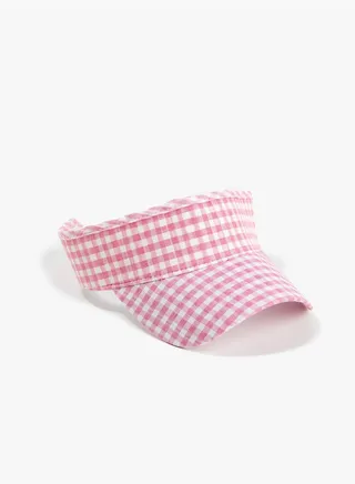 Ebru Şallı Loves Koton - Patterned Visor Hat