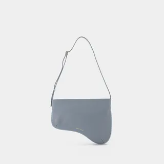 Manu Atelier Curve Edge Zipped Shoulder Bag