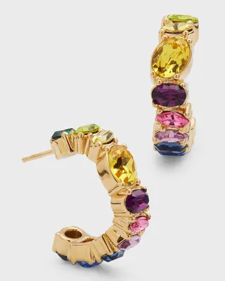 Tutti Frutti Hoop Earrings