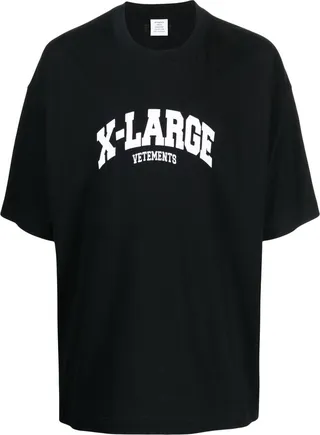 cotton slogan-print T-shirt