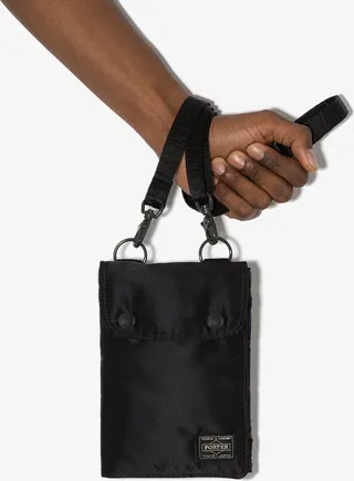 Black Travel Case Cross Body Bag