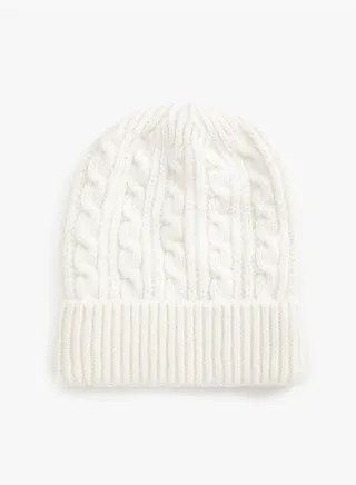 Beanie Ribbed Braiding Design