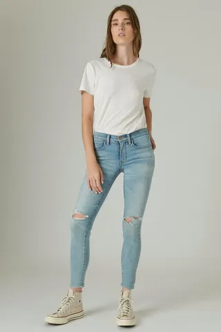 Mid Rise Ava Skinny