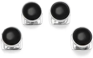 Ox & Bull Trading Co. Onyx Tuxedo Studs