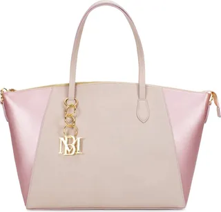 Badgley Mischka Caroline Vegan Leather Tote Weekender Travel Bag