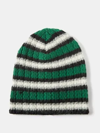 Striped Beanie Hat