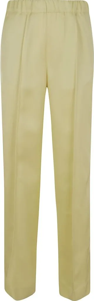 Jil Sander High Waist Straight Leg Trousers