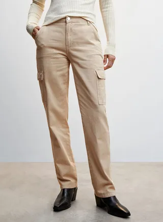 Pocket Detail Jeans