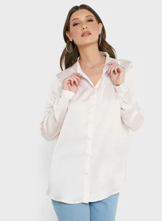 Oversized Button Down Shirt