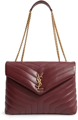 Medium Loulou Matelassé Leather Shoulder Bag