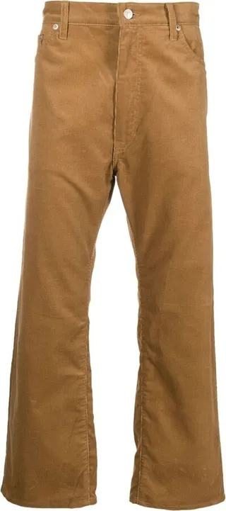 Straight-Leg Corduroy Trousers