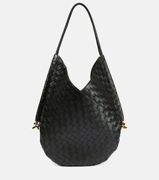 Ellipse Medium leather shoulder bag