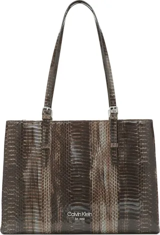 Calvin Klein Women's Penny Triple Compartment Tote Bag