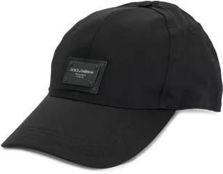 Logo-Patch Cotton Cap
