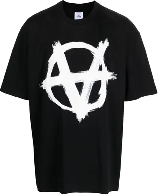 VETEMENTS- Logo T-shirt