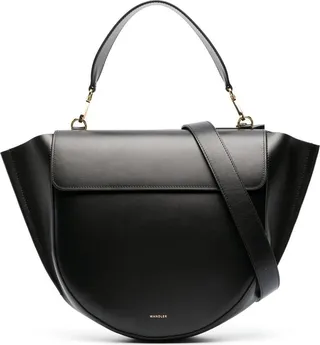 Hortensia leather tote bag