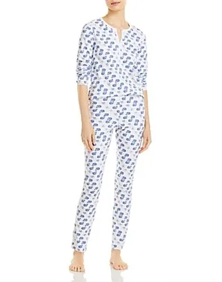 Roller Rabbit Moby Printed Pajama Set