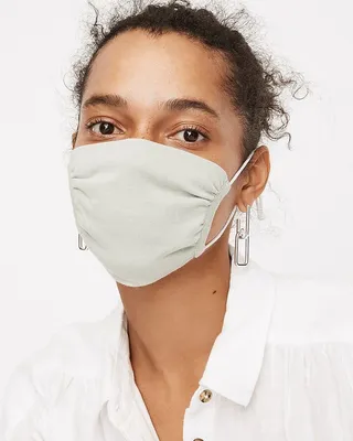 Pack-of-three scrunched nonmedical face masks