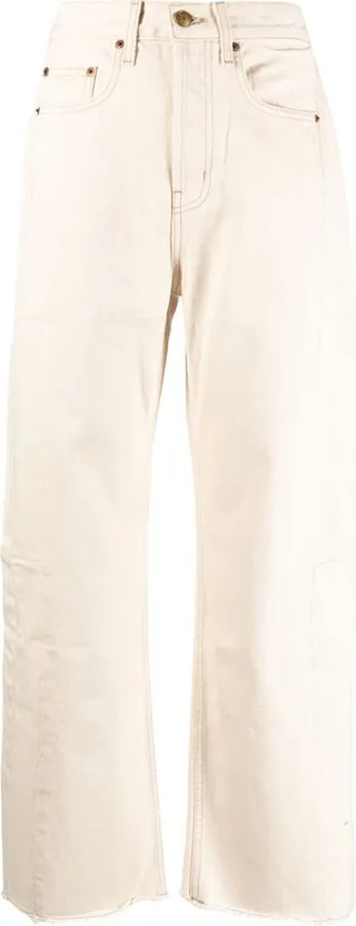 High-Waisted Wide-Leg Jeans