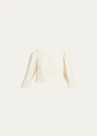 Linen Long-Sleeve Top