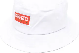 Embroidered-Logo Bucket Hat