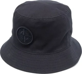STONE ISLAND- Cotton Bucket Hat