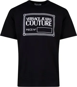 Versace Jeans Couture Logo Printed Crewneck T-Shirt