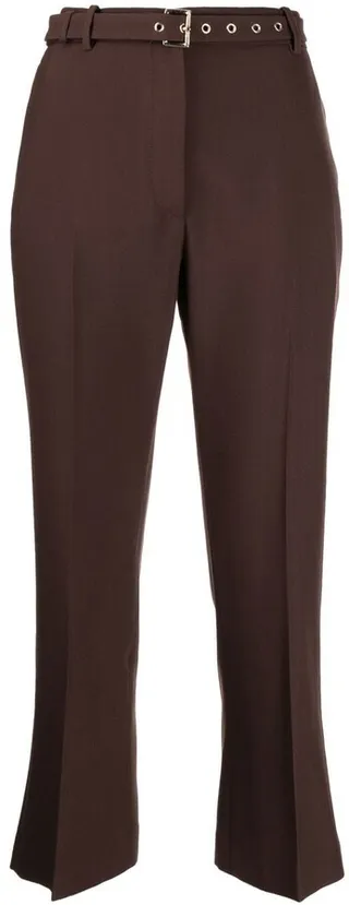 Cropped Tailored Trousers