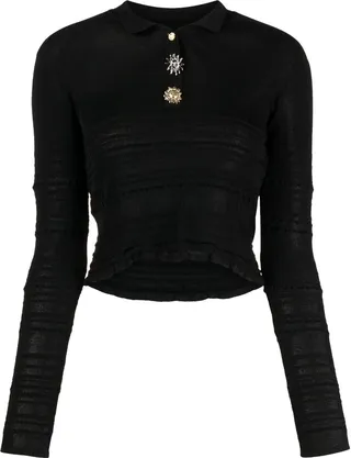 La Maille Aouro polo top