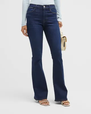 Le High Flare Slim Flared Jeans