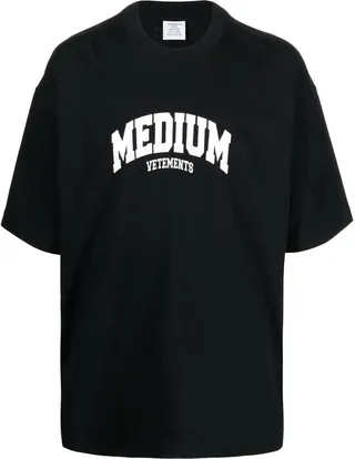 cotton slogan-print T-shirt