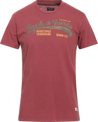 T-shirt Brick Red