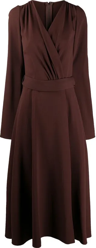 Belted Longuette Dress