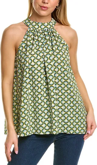Traffic People Halter Blouse