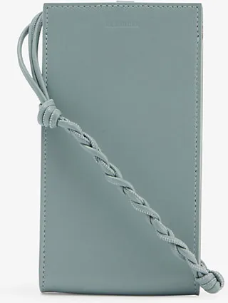Mens Verdigris Tangle Leather Phone Case