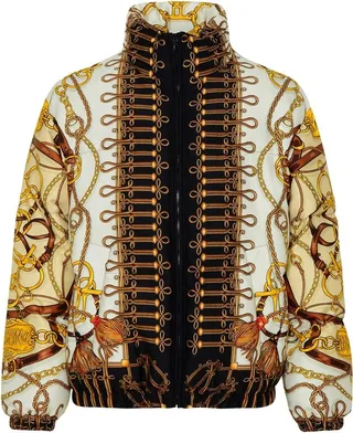 Moschino Teddy Bear Printed Padded Jacket