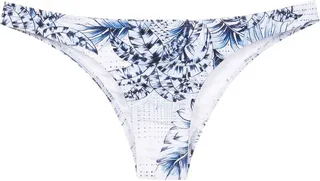 Palm-Tree Print Bikini Bottoms