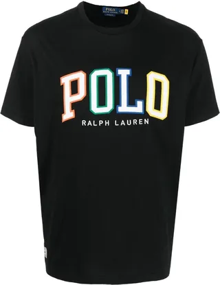 logo appliqué T-shirt