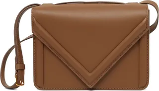 M Frame box leather bag