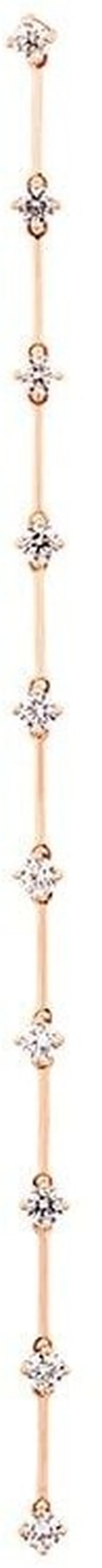 Natalia diamond drop earring