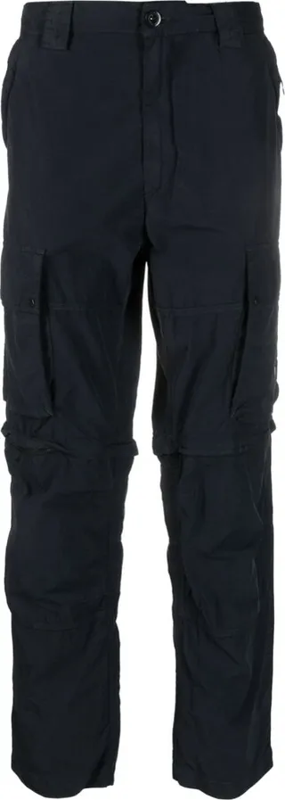Convertible Straight-Leg Cargo Trousers