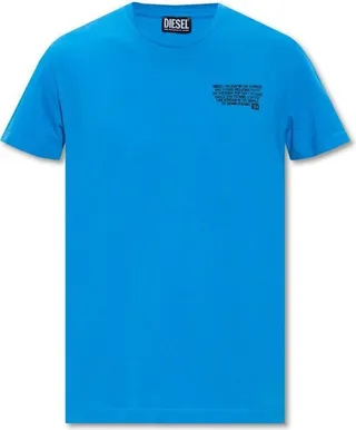 Diesel Logo Printed Crewneck T-Shirt