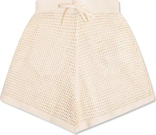 Nanushka Crochet Drawstring Shorts