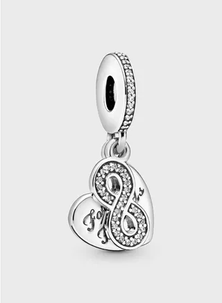 Forever Friends Heart Dangle Charm