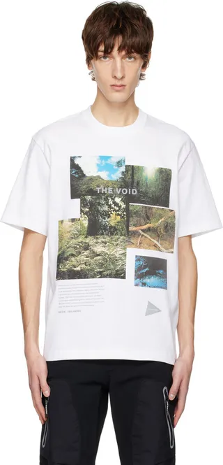 and wander White 'The Void' T-Shirt