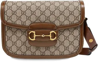 1955 Horsebit GG Supreme & leather bag