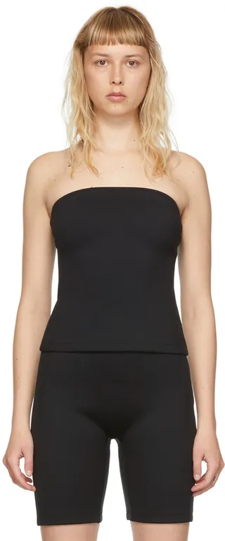 alexanderwang.t Black Stretch Polyester Camisole