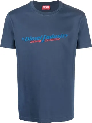 logo print cotton T-shirt